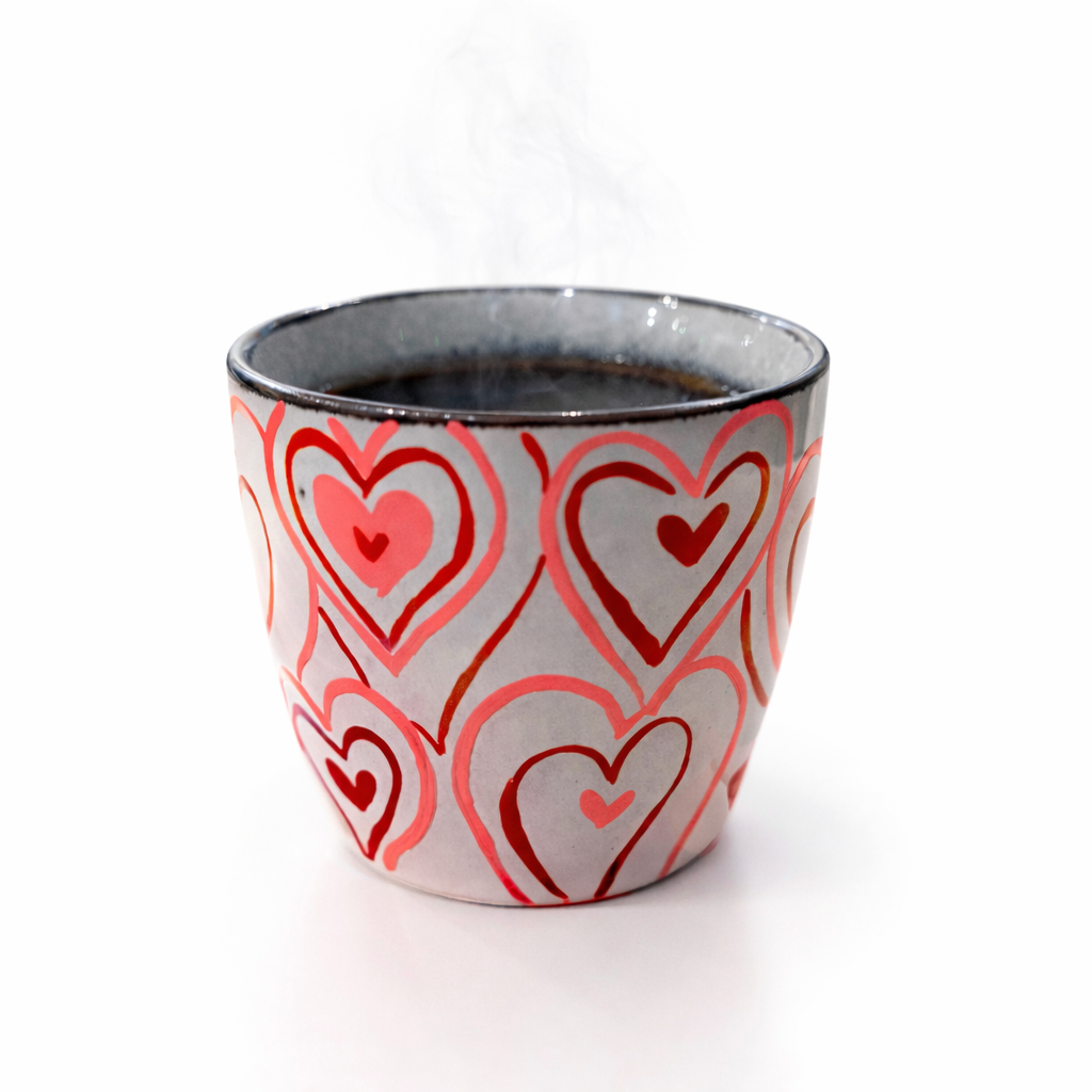 Mug ( hearts )