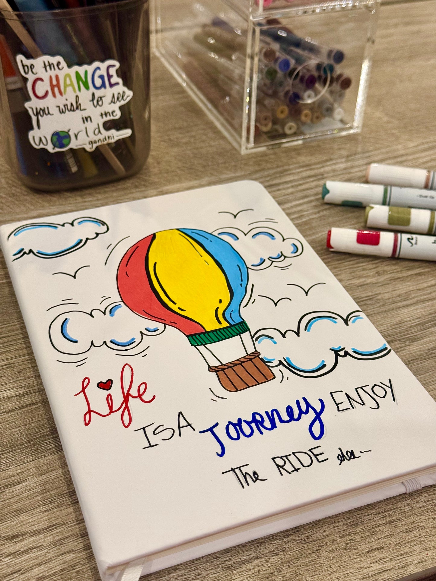 (Life is a journey ) note book
