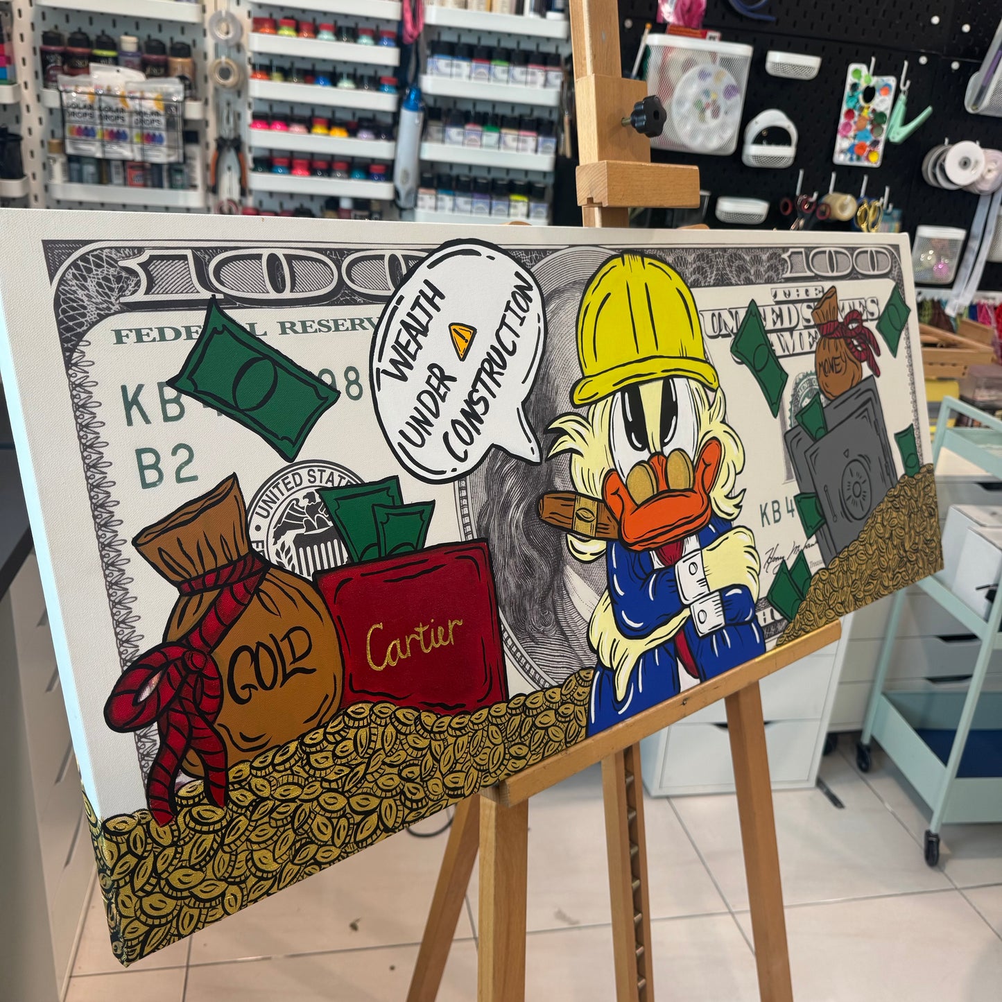WEALTH UNDER CONSTRUCTION Panting