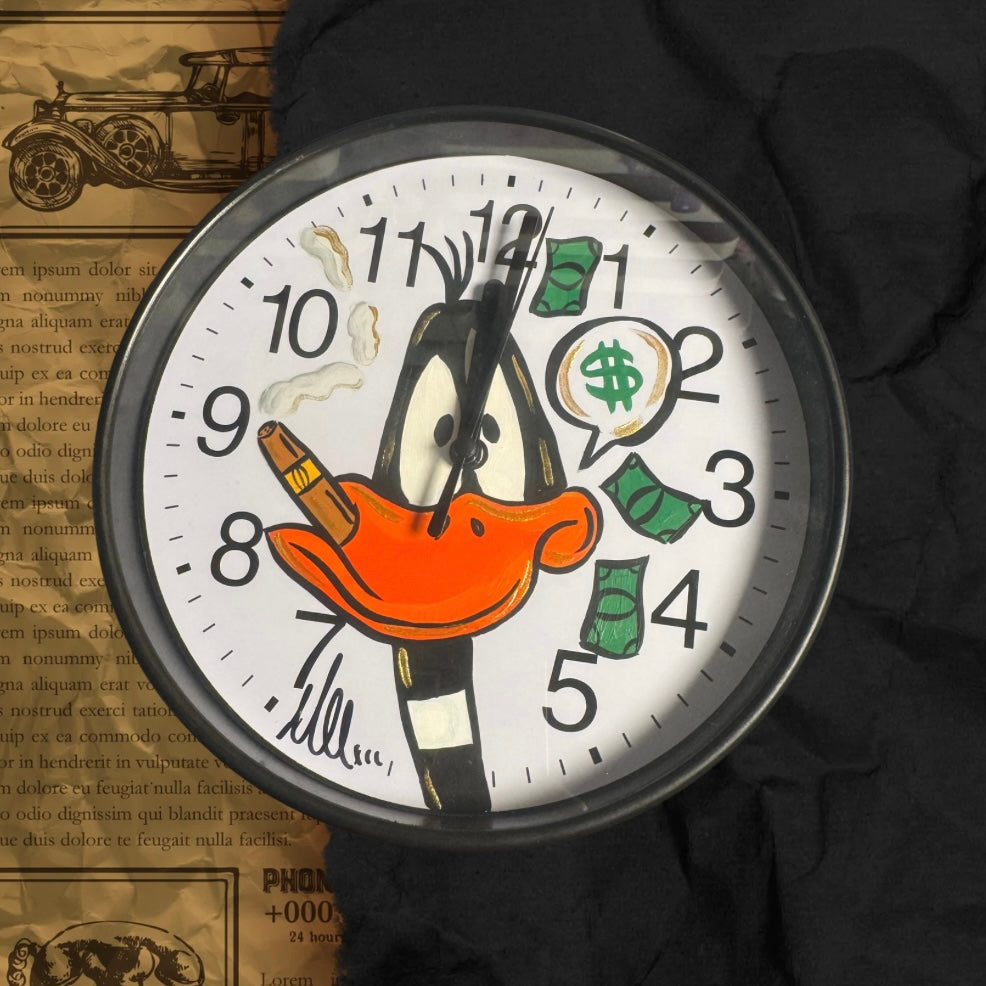Duffy Duck- clock