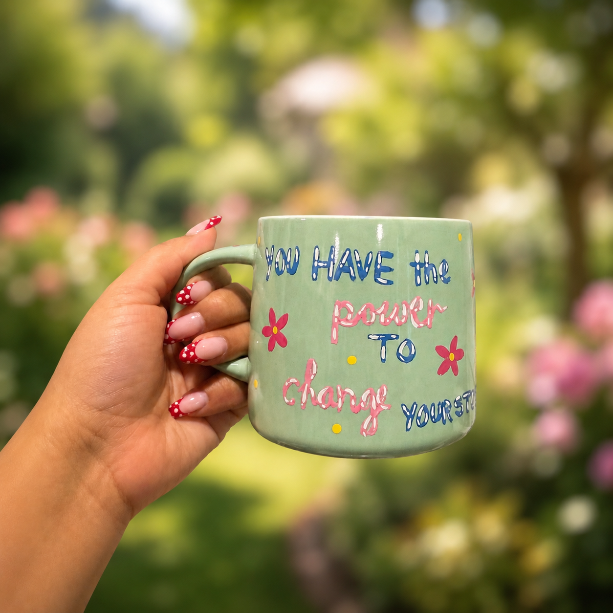 Mug ( you have the power to change your story)