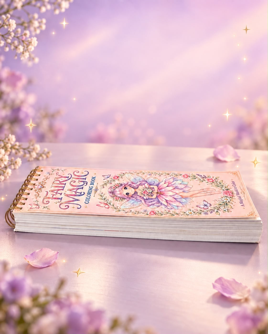 FAIRY MAGIC- colourings Book