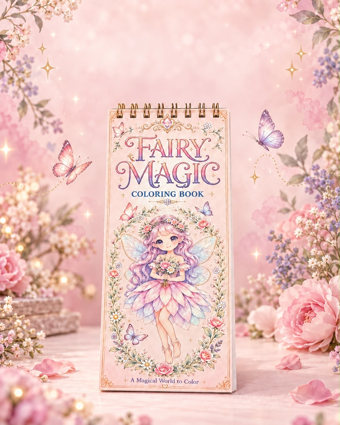 FAIRY MAGIC- colourings Book