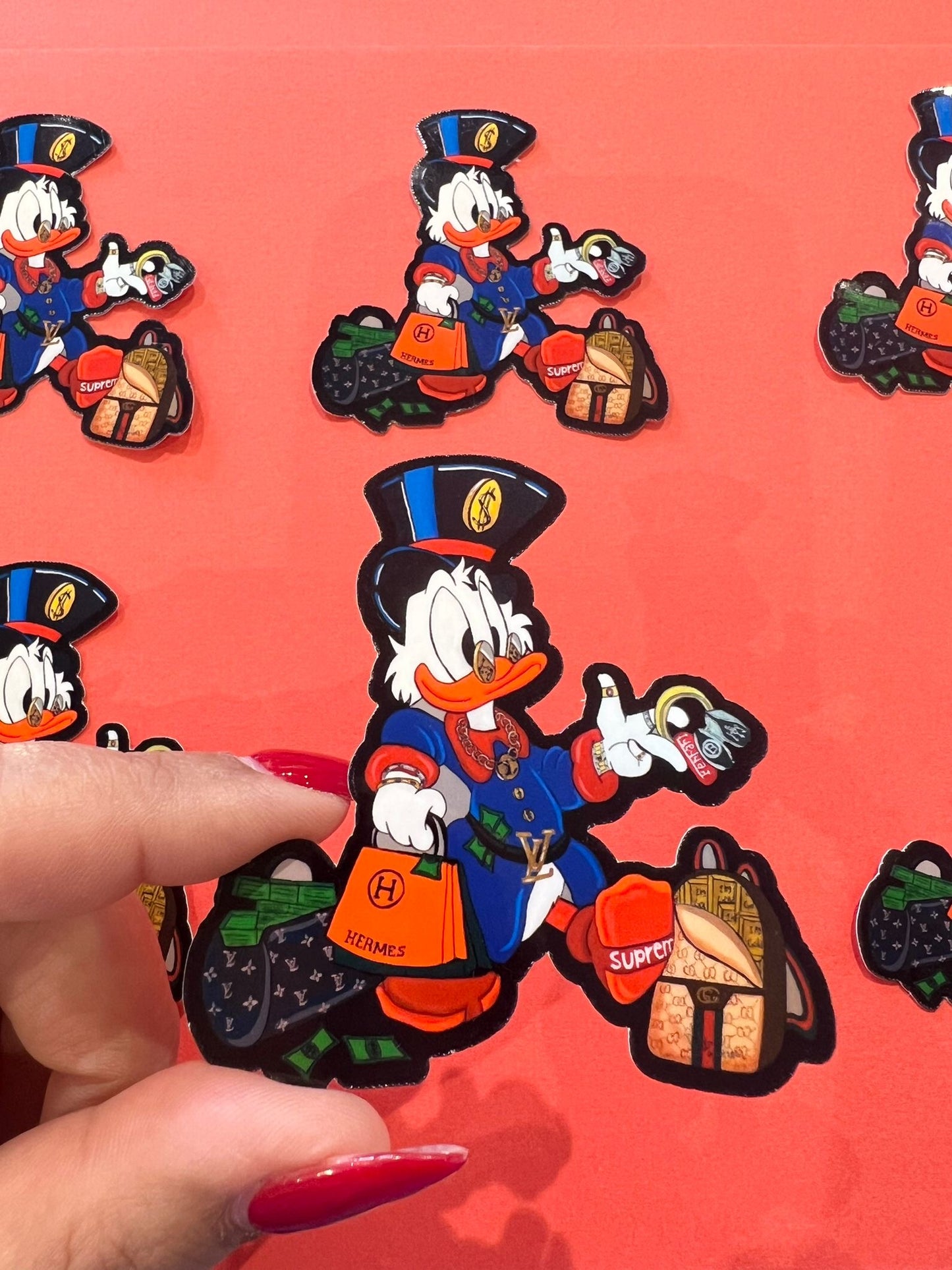 Taz / glossy sticker