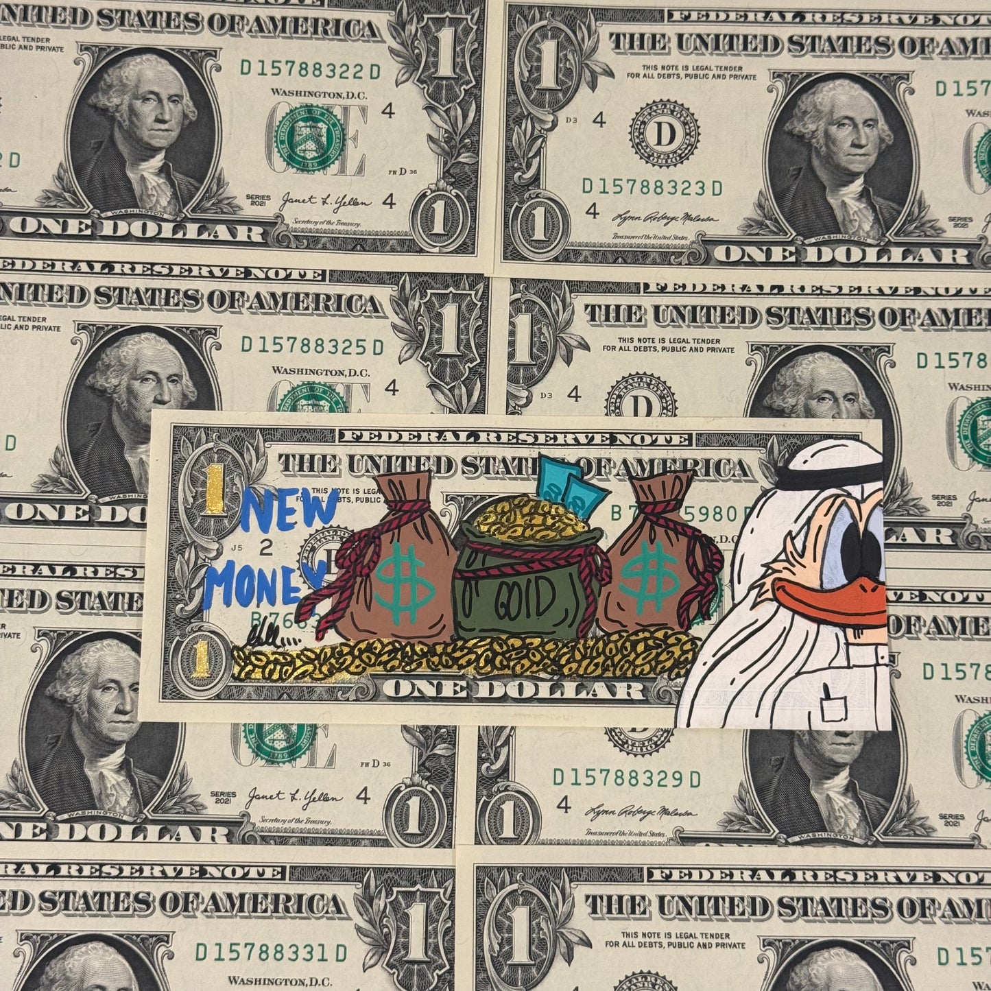 Art Dollar - New money