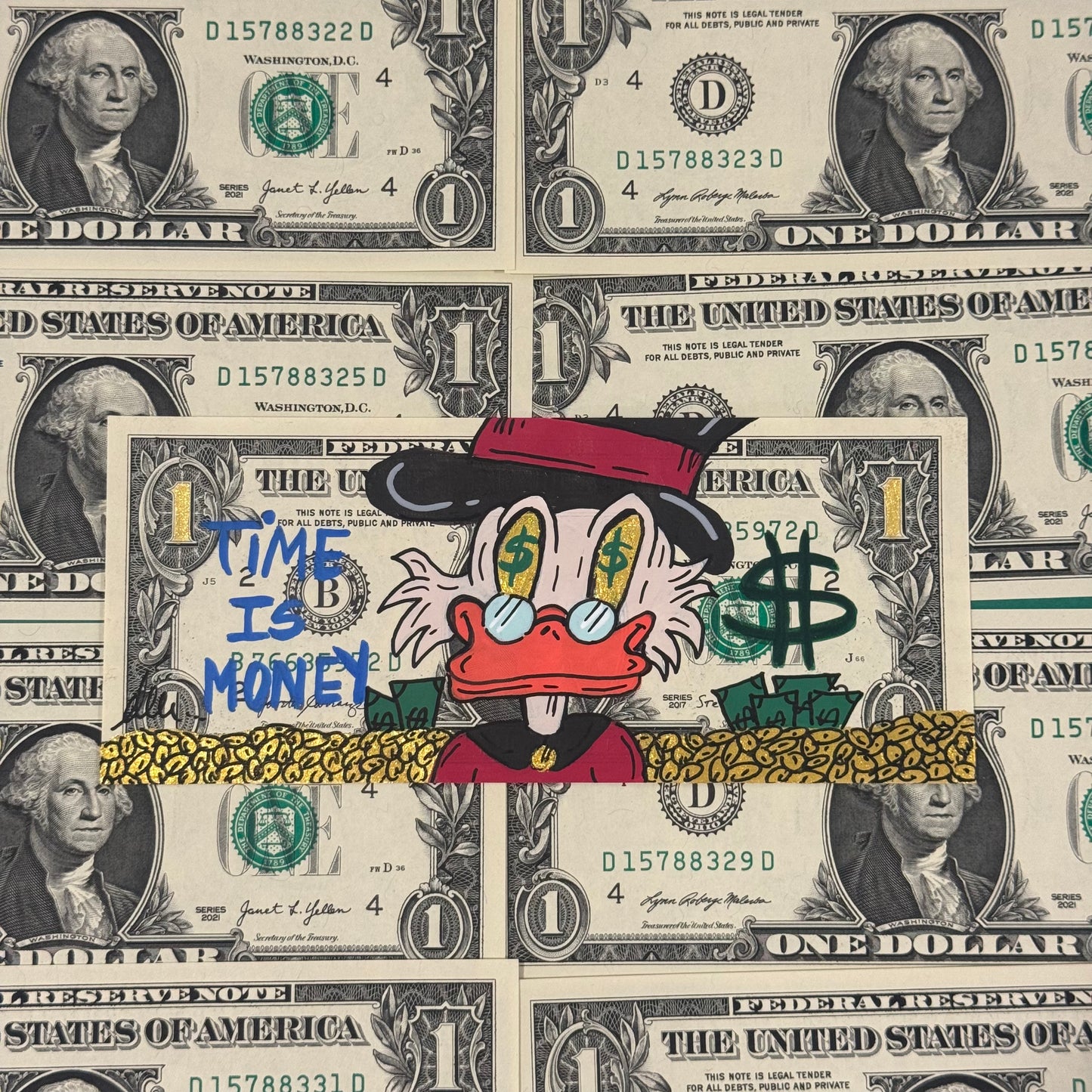 Art Dollar -uncle Scrooch