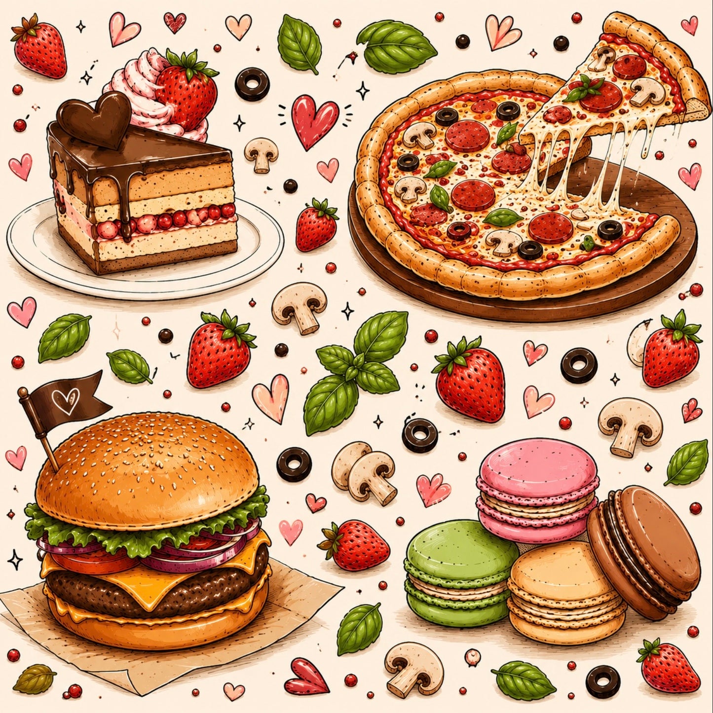 Bite by bite- colourings Book