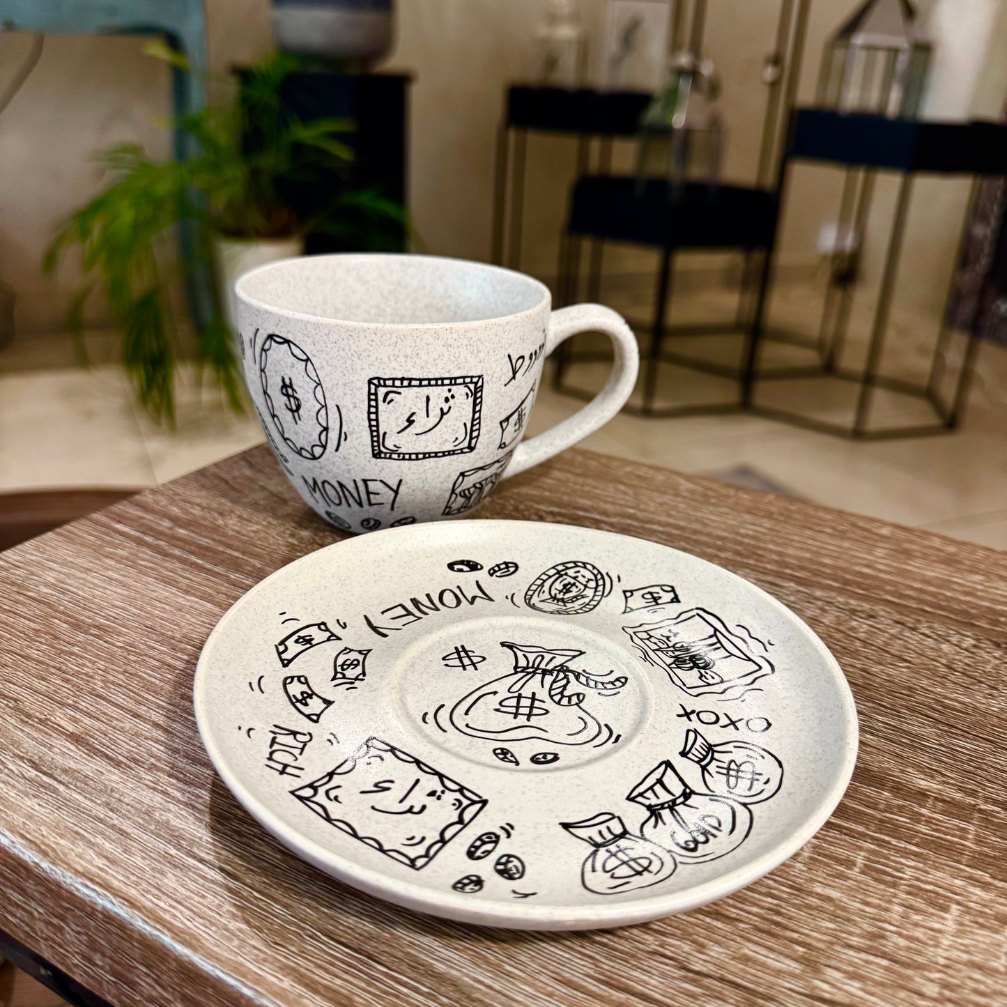 Mug (doodle money)Black