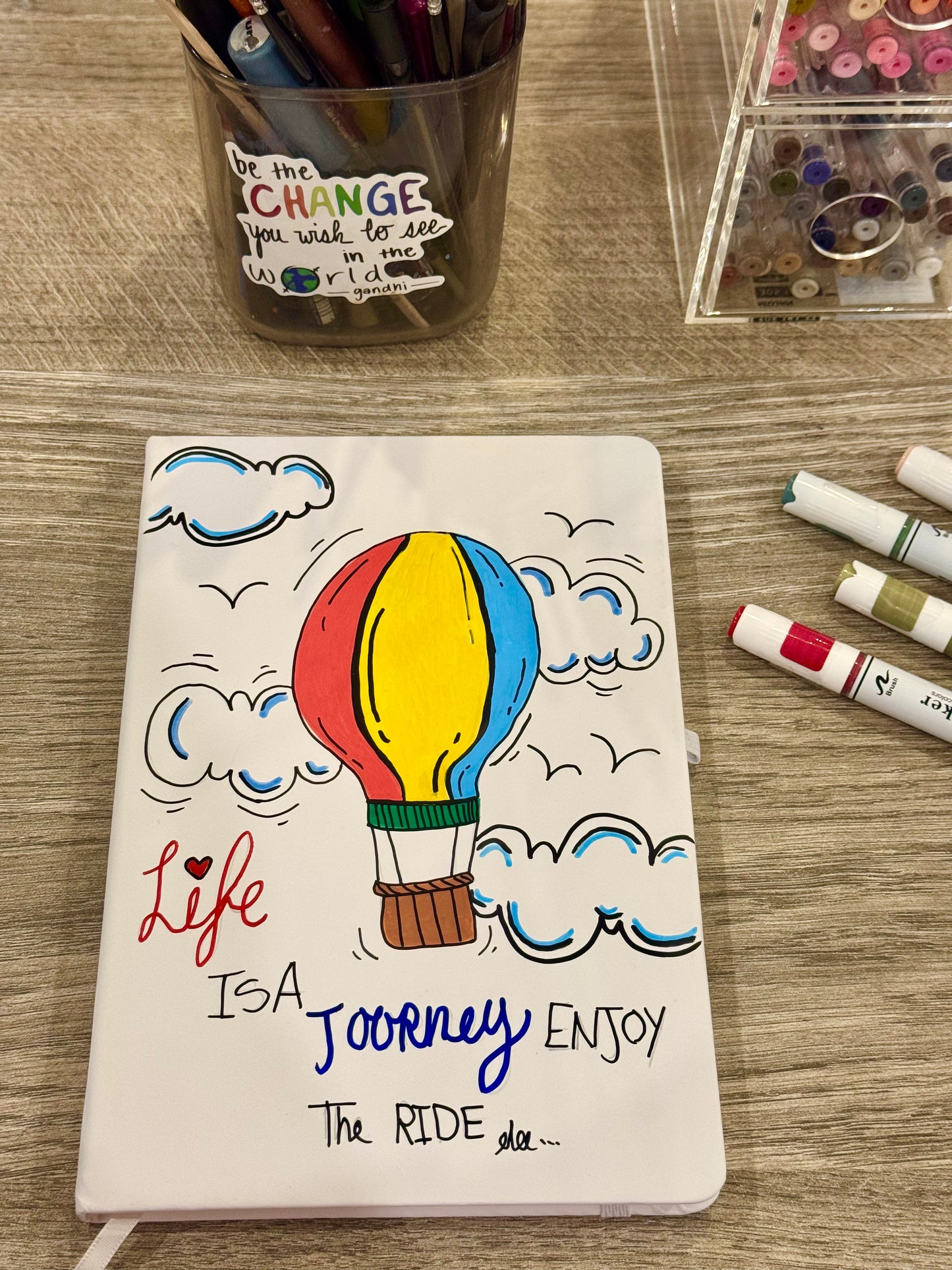 (Life is a journey ) note book