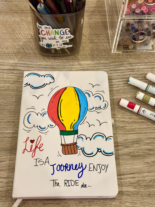 (Life is a journey ) note book