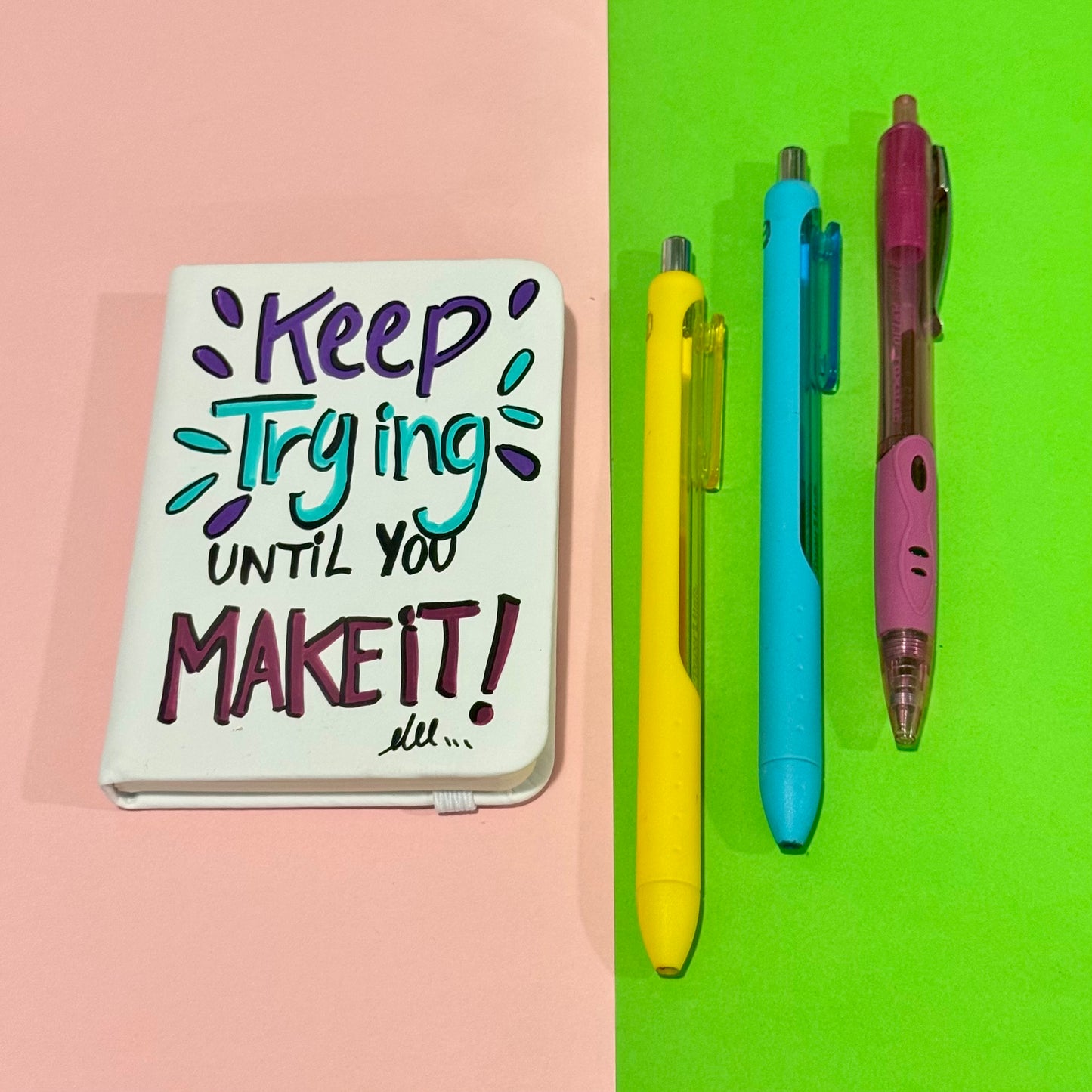 (Make it  ) note book