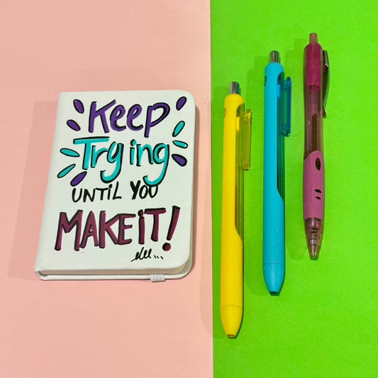 (Make it  ) note book