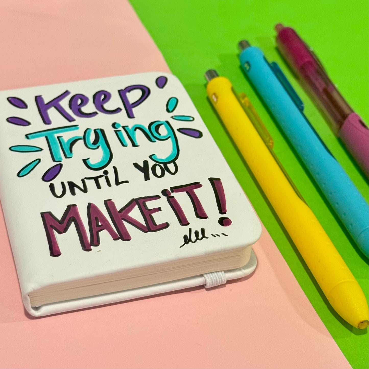 (Make it  ) note book