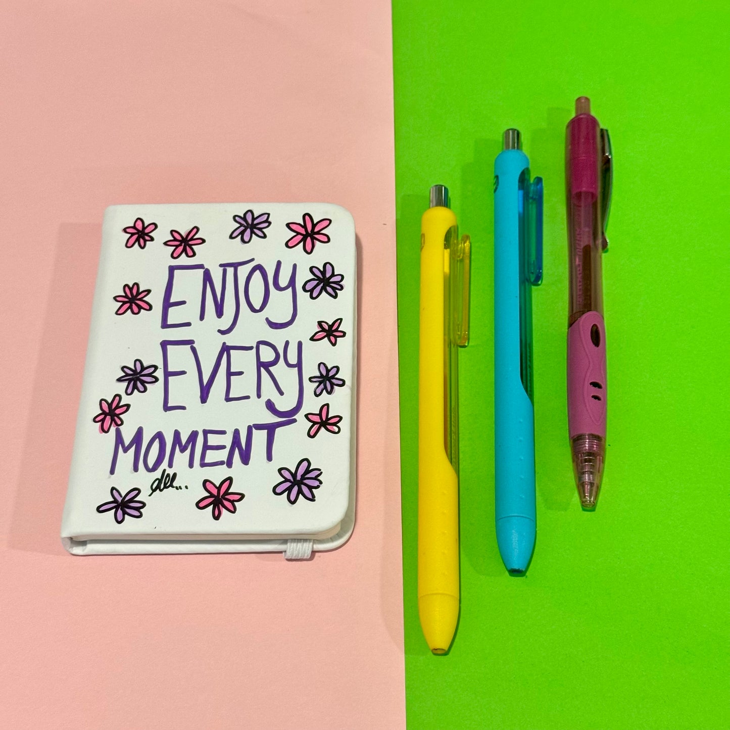 (Enjoy every moment ) note book