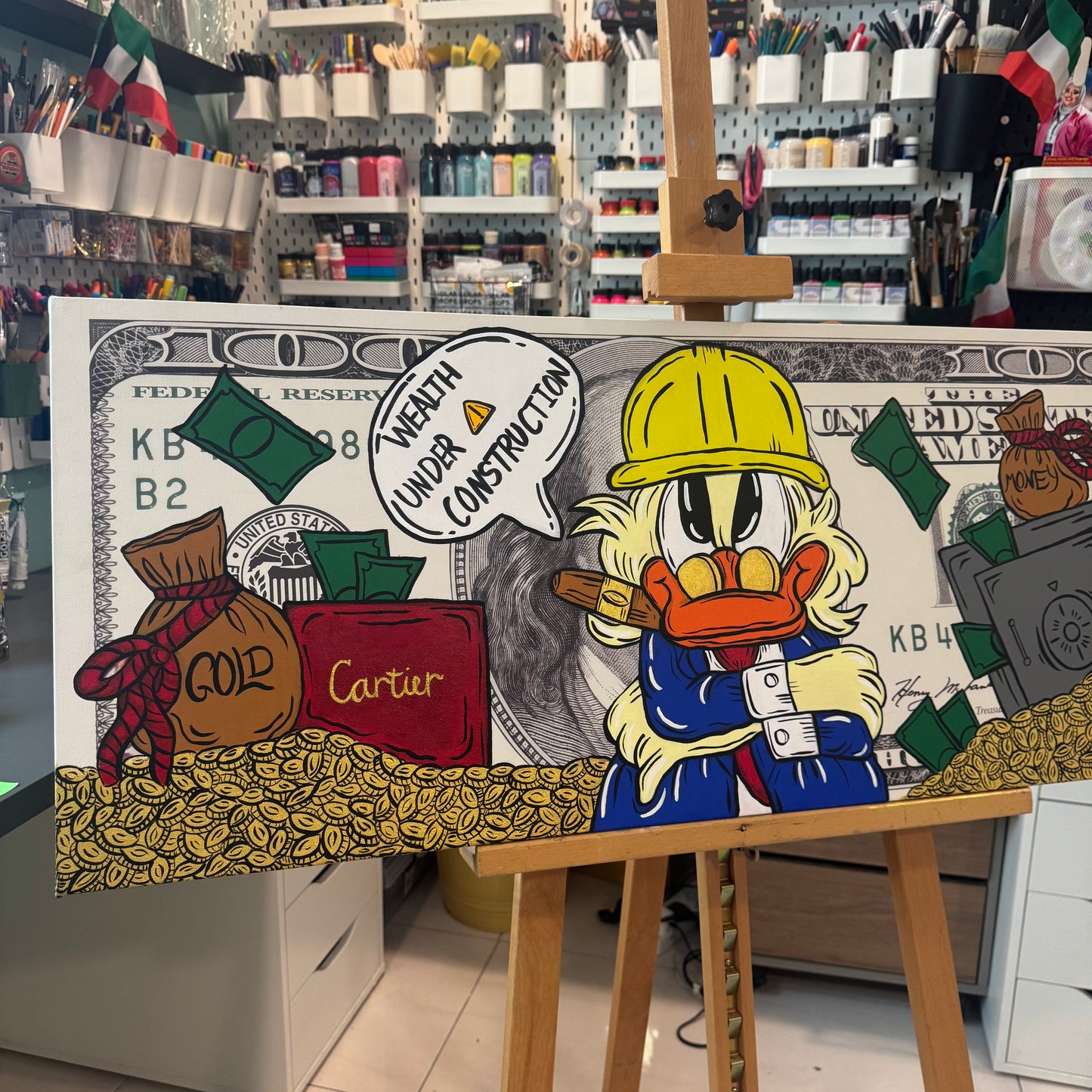 WEALTH UNDER CONSTRUCTION Panting