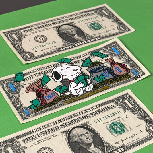 Art Dollar - Rich snoopy